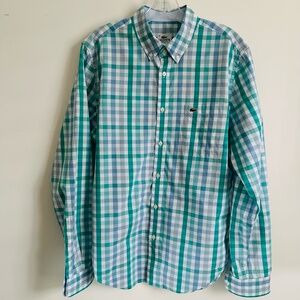Lacoste Button Down Collar Shirt - Size 40 (M)